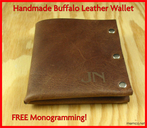 Свадьба - Groomsmen Gifts Set of 4 - Men's Leather Wallet, Men's Wallet, Thin Leather Wallet, Minimal Leather Wallet Handmade - Style KC-04