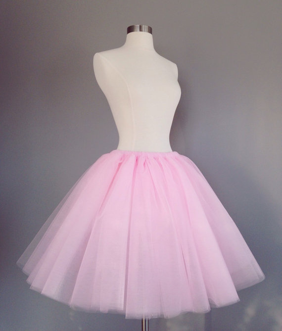 Hochzeit - Tulle skirt- adult tutu, pink tutu- pink tulle skirt- Adult Bachelorette or engagement tutu, photography prop, bridesmaid tutu