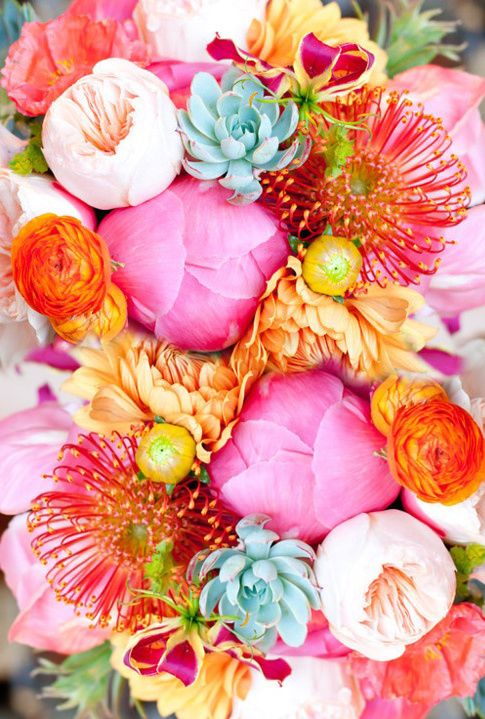 Hochzeit - Top 10 Colorful Spring Blossoms