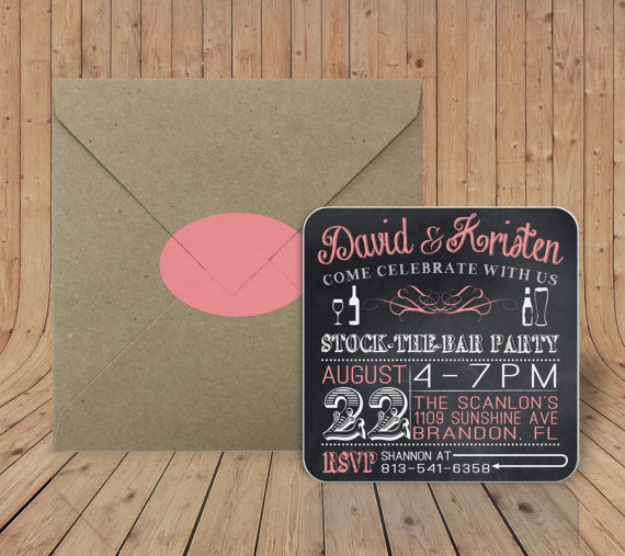 Wedding - Reserved Listing for Shannon - 22 Double Sided Coasters/22 Envelopes