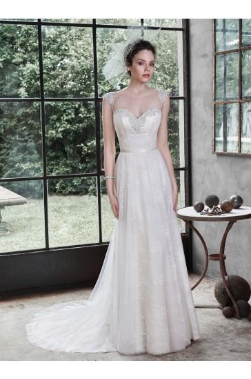Hochzeit - Maggie Sottero Bridal Gown Alanis 5MT674