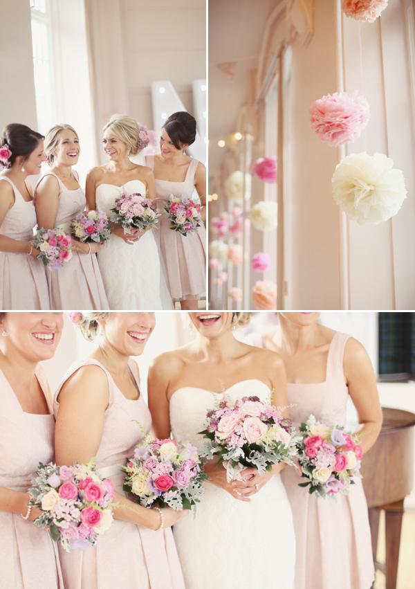 زفاف - Pastel Color Bridesmaids