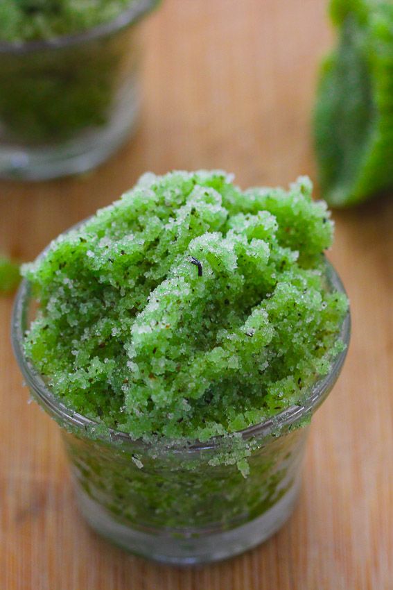 زفاف - Green Tea Sugar Scrub