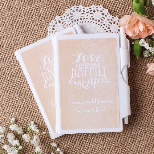 Wedding - Personalized Wedding Themed Notebooks