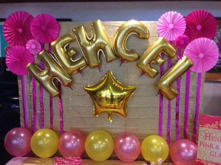 زفاف - Pink & Gold Glam Birthday Party Ideas