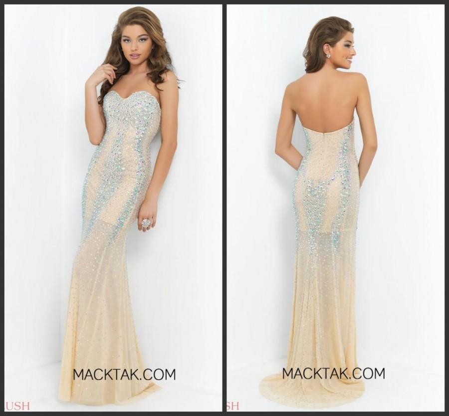 Свадьба - Sparking 2015 Evening Dresses Heavy Beaded Crystal Bling Prom Sheath Gowns Special Occasion Dresses Long Party Dress Pageant Zip Back Online with $148.64/Piece on Hjklp88's Store 