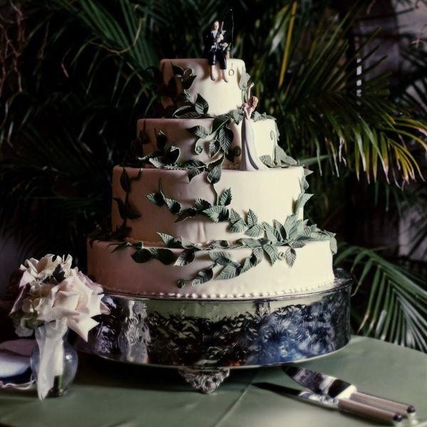 Wedding - Rustic Fall Wedding Cake & Cookie Buffet