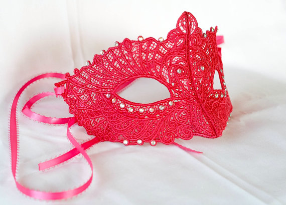 Wedding - Lace mask, masquerade mask, wedding masquerade party