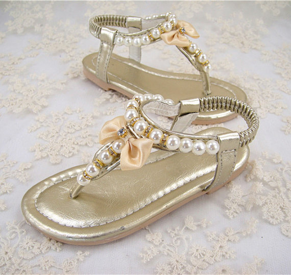 زفاف - Flower Girl Shoes, Pearl Wedding Shoes, Pearl Girl Shoes, Butterfly Wedding Shoes, Pink Pearls Dance Shoes, Little Bridesmaid Shoes