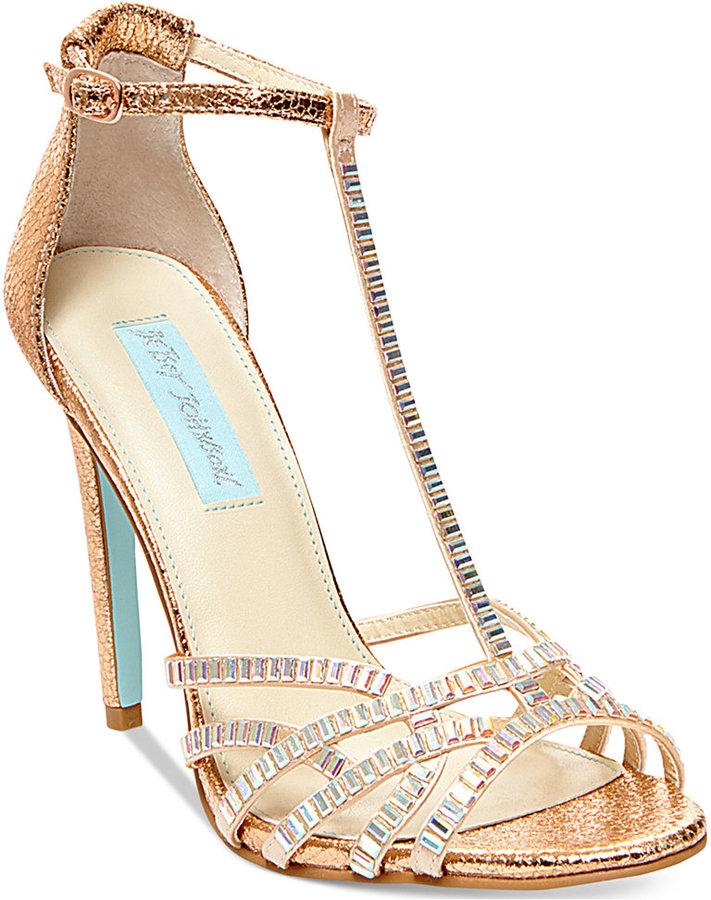 Mariage - Blue by Betsey Johnson Ruby Evening Sandals