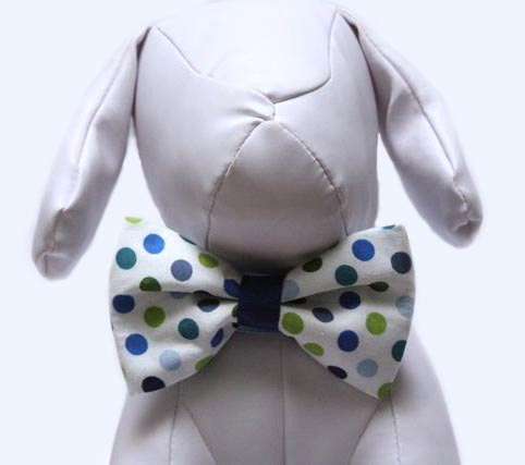 Mariage - Multi-Dot Bow Tie for Dog Collar