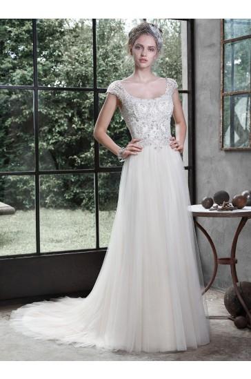 Hochzeit - Maggie Sottero Bridal Gown Caitlyn 5MD611