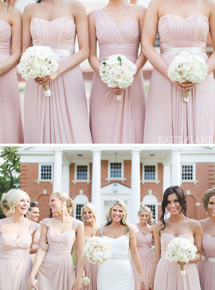 Свадьба - Pink Bridesmaid Dresses