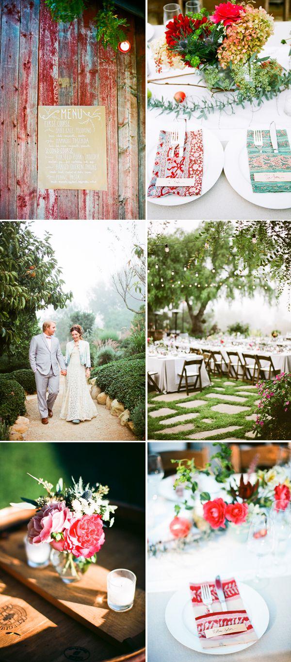 Свадьба - Eclectic Watercolor Wedding - Once Wed