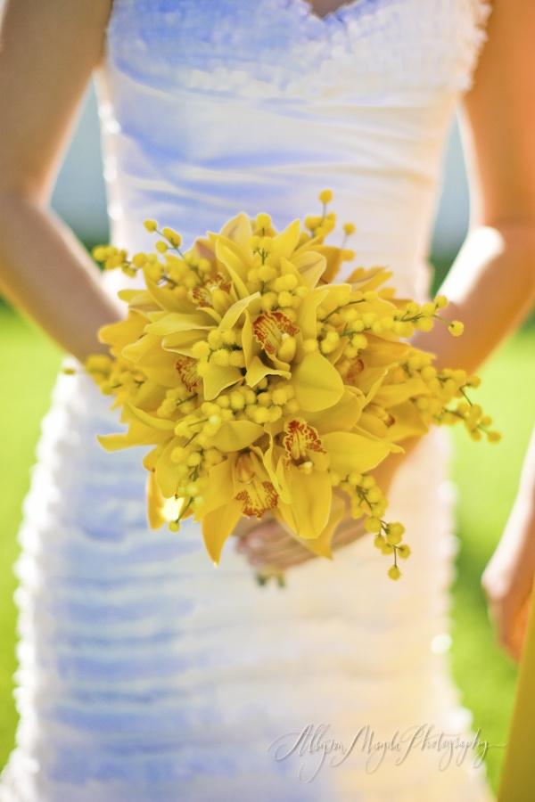 Wedding - Yellow Wedding Flowers