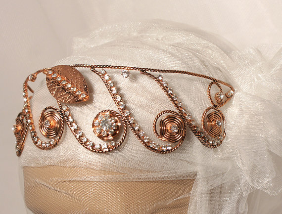 Hochzeit - wedding accessory-bridal wedding tiara, headpiece, headband, hair accessory,