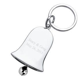 Свадьба - Silver Wedding Bell Keychain