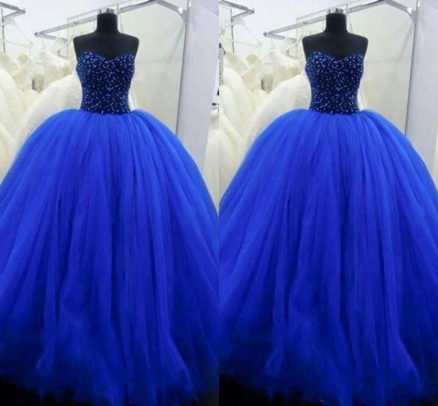 NWT Crazy 8 PHOTO READY 2015 Royal Blue Sequin Bodice Tulle Holiday Dress 