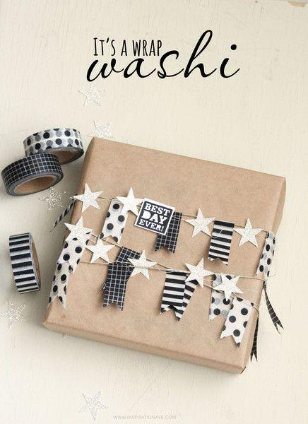 Hochzeit - Diy: Washi Tape Wooden Bracelets