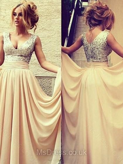 زفاف - A Line Prom Dress