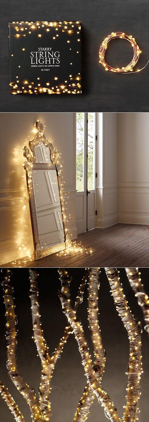 Wedding - 18 Whimsical Ways To Decorate With String Lights
