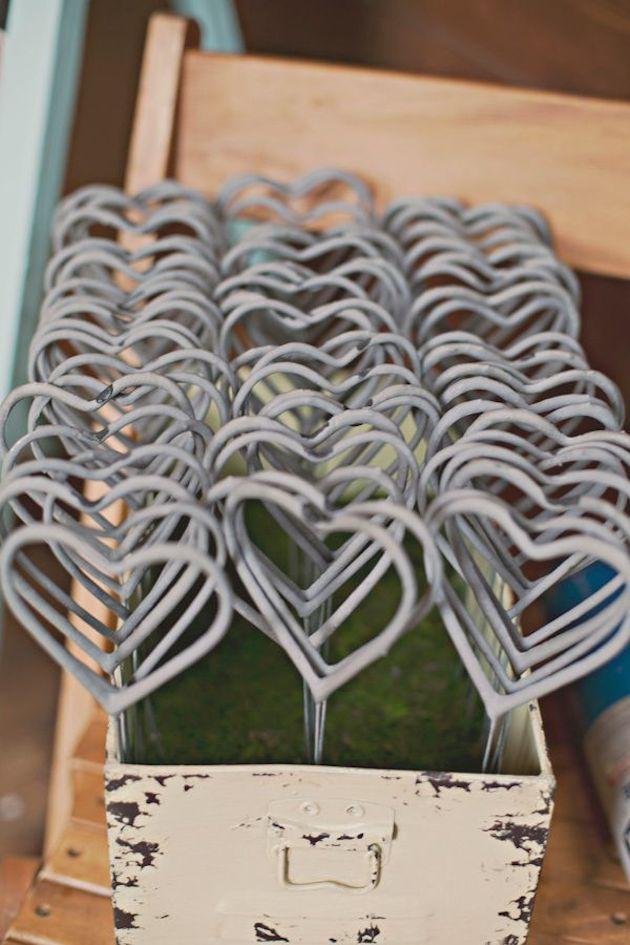 Hochzeit - 50 Ways To Add Hearts To Your Wedding