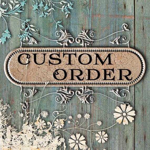 زفاف - Custom Order for Stephanie Hughes