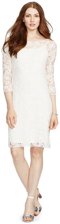 Mariage - Lauren Ralph Lauren Crochet-Lace Dress