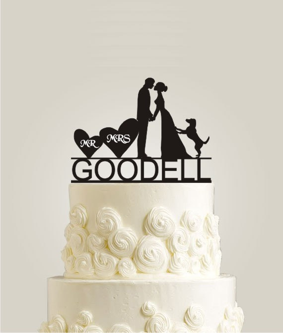 زفاف - Custom Wedding Cake Topper 