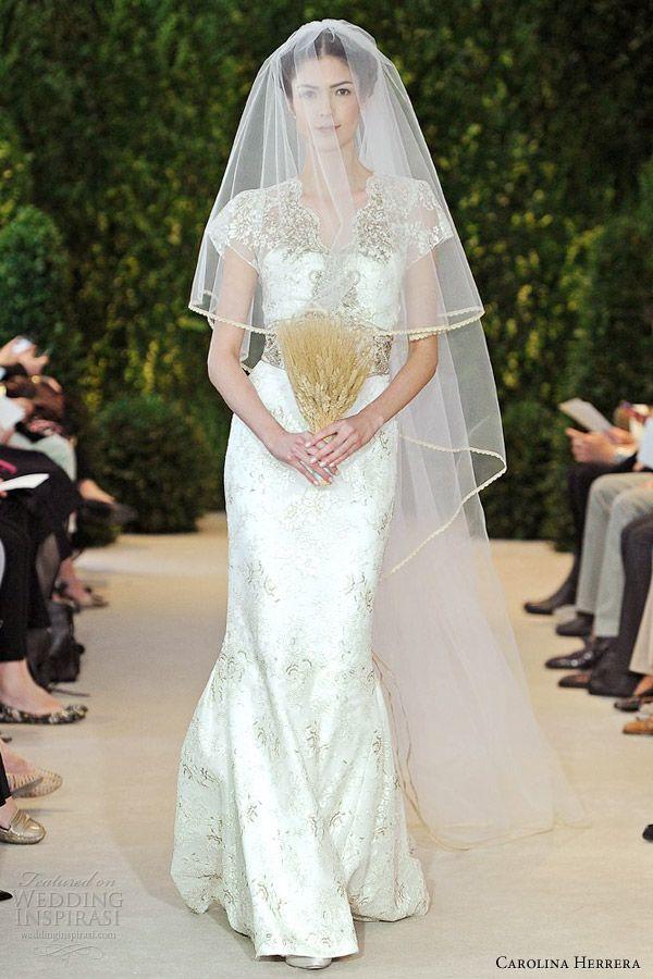 Hochzeit - Carolina Herrera Bridal Spring 2014 Wedding Dresses