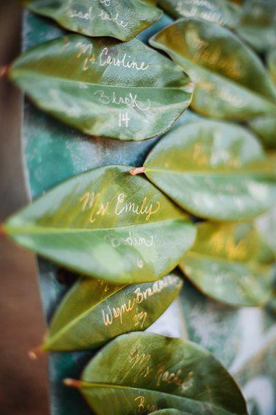 Hochzeit - Green Wedding Details