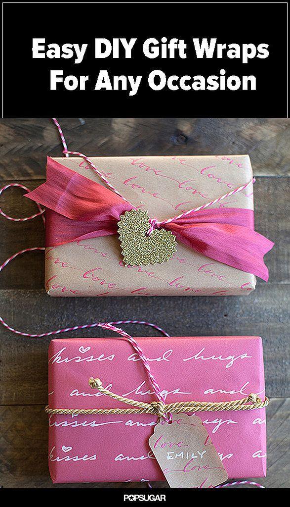 Mariage - 51 Creative DIY Gift Wrap Ideas For Any Occasion