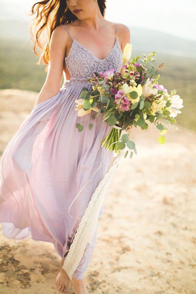 Wedding - Breathtaking Bridals On The Cliffs Of New Mexico