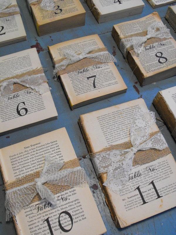 Mariage - Book Themed Wedding Decorations