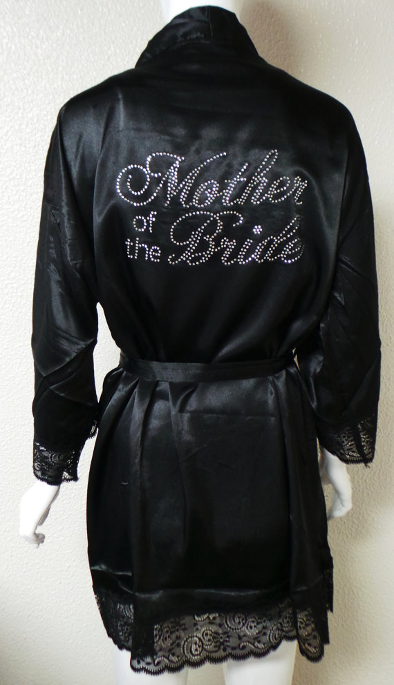 Mariage - Mother of the Bride Robe. Bridesmaid. Bachelorette Party. Maid of Honor. Matron of Honor. Wedding Bridal Party. Bridal Gift.