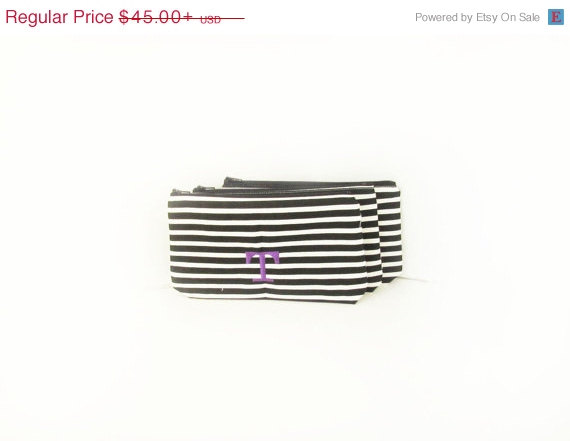 Mariage - Weekend Sale - Set of 3 - Clutch purses - Personalized Wet bags - Cosmetic Cases - Bridesmaid Clutches - Wedding Gifts