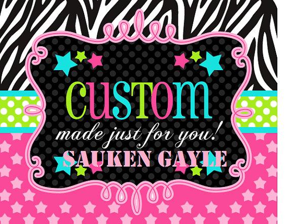 زفاف - Custom Wedding Programs for Sauken Gayle Front and Back Kraft Bag 5x7 Party Favor Candy Bag