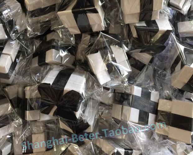 Mariage - Black Ribbon Heart Soap in giftbox kid's birthday party inspirations XZ000 Wedding keepsakes