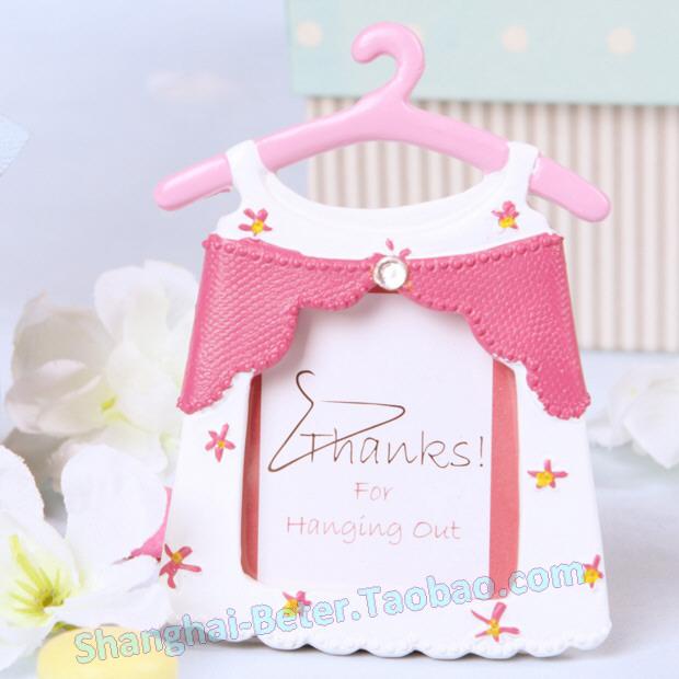 Wedding - (Pink Girl) Baby Baptism Party Reception Card Holders SZ044