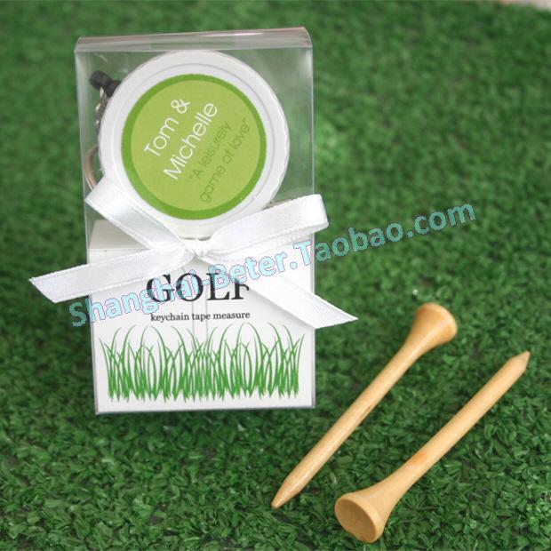 Wedding - "A Leisurely Game of Love" Golf Ball Tape Measure