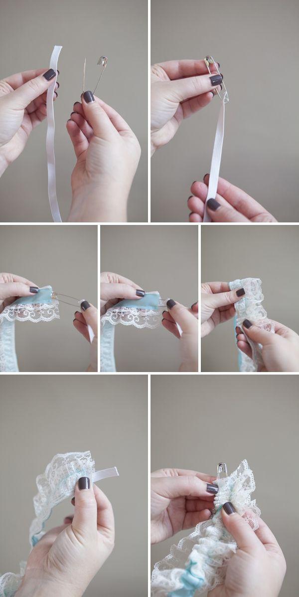 Mariage - Easy Tutorial On How To Make A Wedding Garter, Must See!