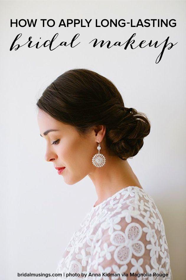 Hochzeit - 5 Top Tips On How To Apply Long Lasting Bridal Make Up