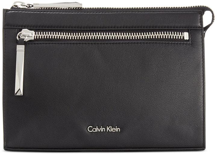 زفاف - Calvin Klein Vintage Leather Clutch