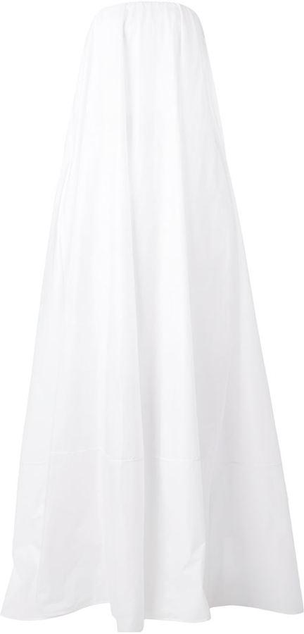 Hochzeit - A.F.Vandevorst '151 Dimension' strapless wedding dress