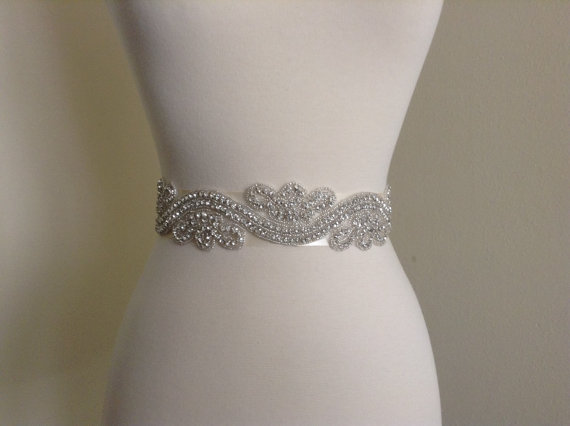 زفاف - bridal sash, bridal belt, wedding dress belt, wedding dress sash