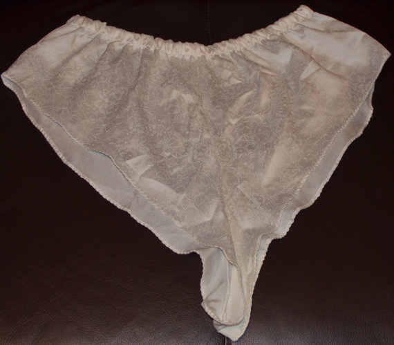 زفاف - High Waisted Panty, Size Medium, White Vintage Panty, High Waisted Panties, Vintage Lingerie, Vintage Undergarments, Women's Panties