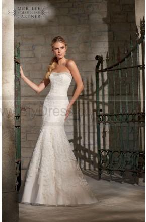 Hochzeit - Mori Lee Bridal 2705 - Wedding Dresses 2015 New Arrival - Formal Wedding Dresses