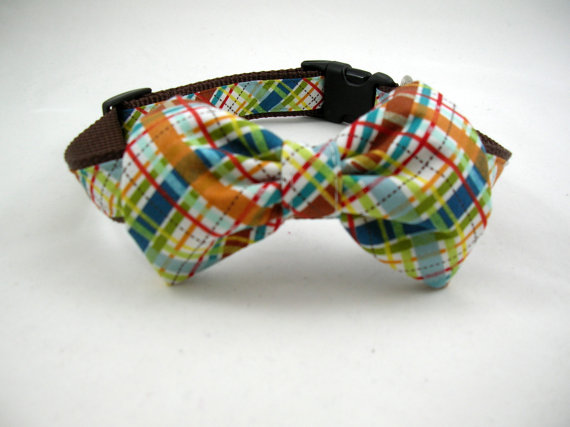 Mariage - Boy Dog Collar/Leash with Bow Tie