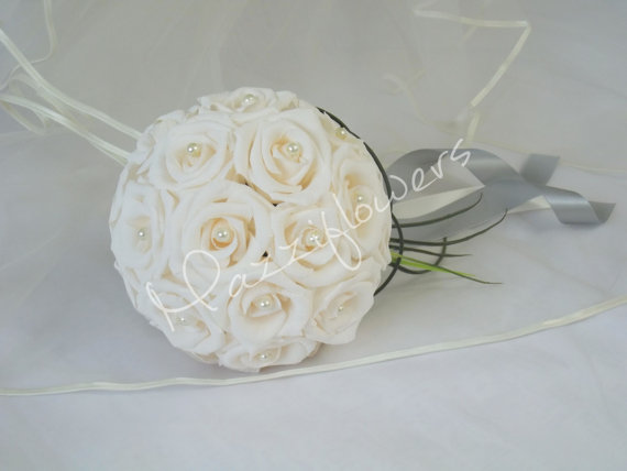 زفاف - Bridal bouquet, wedding bouquet, wedding flower bouquets, paper bouquet, bridal flower wedding, paper bridal bouquet cream.