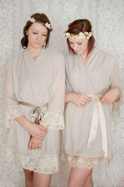 Свадьба - Custom Robes From Singing Slowly
